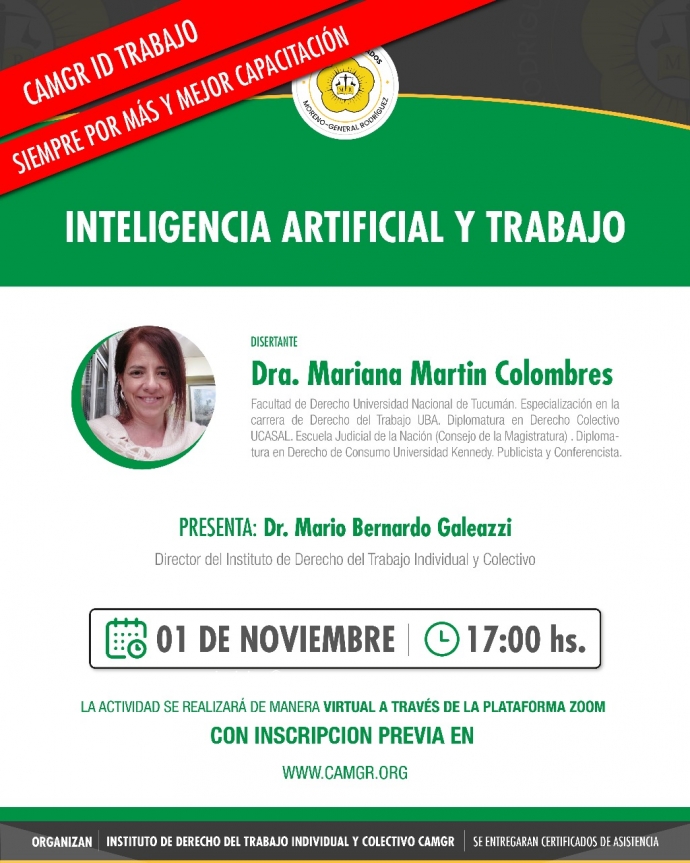 INTELIGENCIA ARTIFICIAL Y TRABAJO